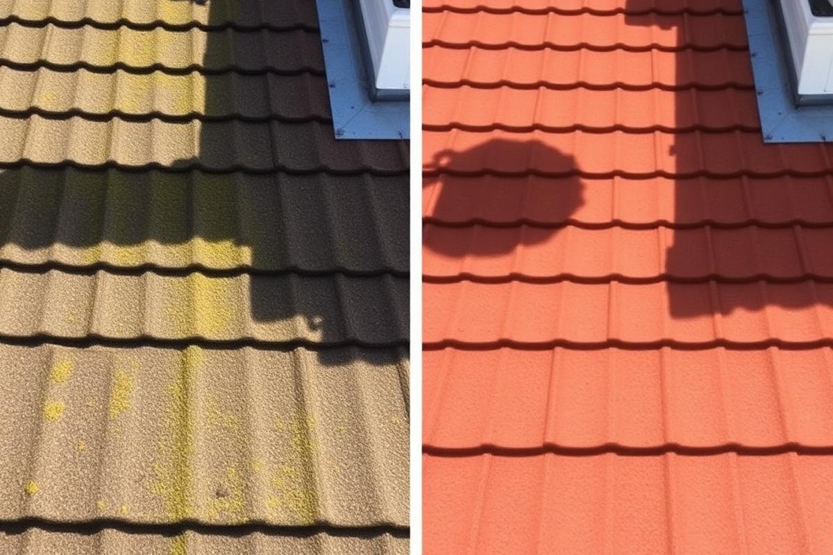 Roof clean & moss removal – SP11